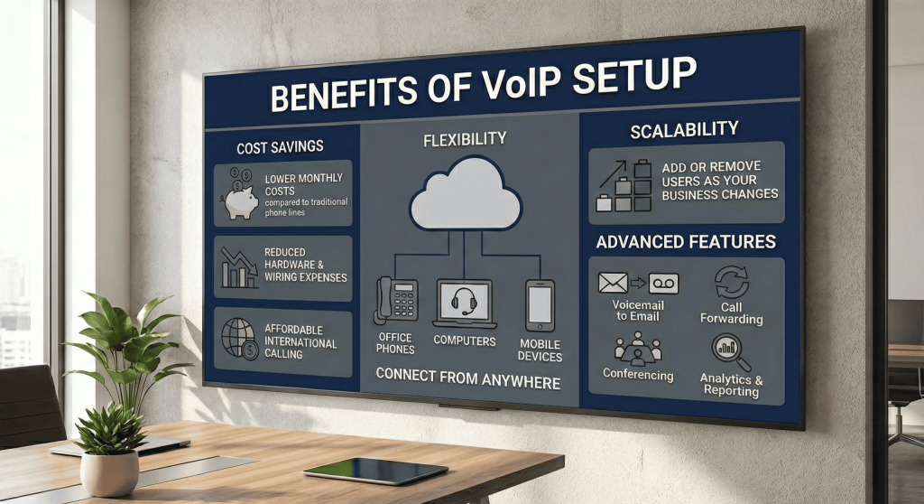 Benefits of VoIP Setup with Vantechs